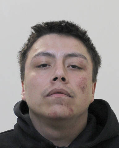 Photo of 24-year-old Blaine Keenatch, wanted by Big River RCMP