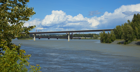 Yellowhead Highway Bridge near Prince George, BC