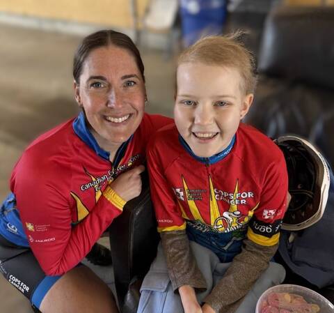 Photo of Constable Godlien with Caitlyn