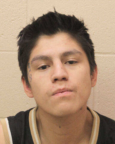 Male with black hair and brown eyes. // Homme aux cheveux noirs et aux yeux marron.