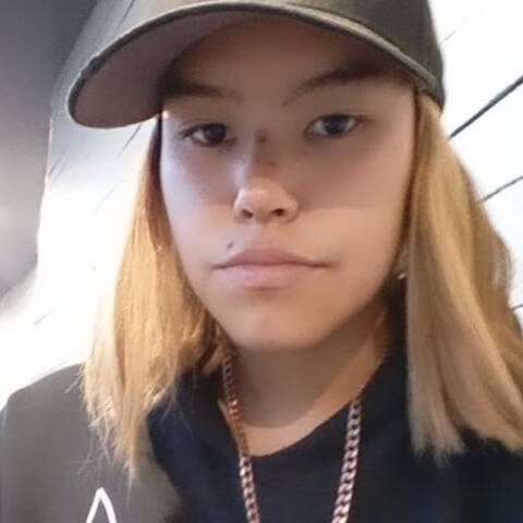 Photo of missing 18-year-old Chloe Rose Cuthbert from Prince George, BC, with dyed blonde hair