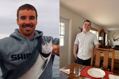 Photo of homicide victims Benjamin Symington and Michael Bennett related to a 2023 double homicide near Mayo, Yukon