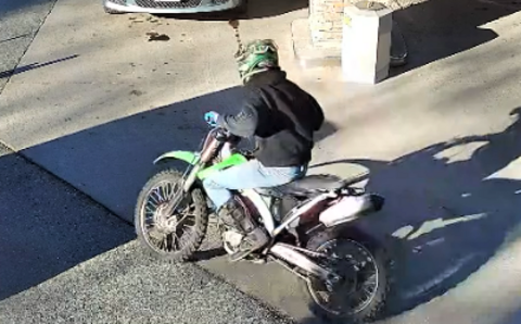 Photo of dirtbike and rider