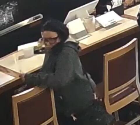 Suspect in debit machine theft from The Blend on Jasper Street in Hinton, Alberta