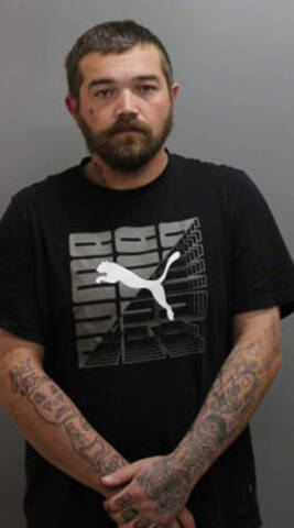 Photo of wanted individual Jeffrey Proteau released by Kindersley RCMP
