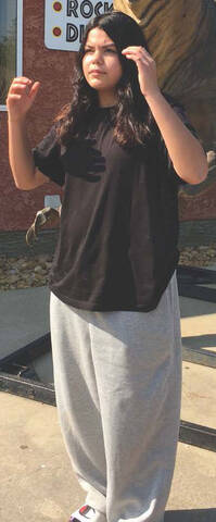 Photo of missing 14-year-old Kaymbree Maurice from North Battleford