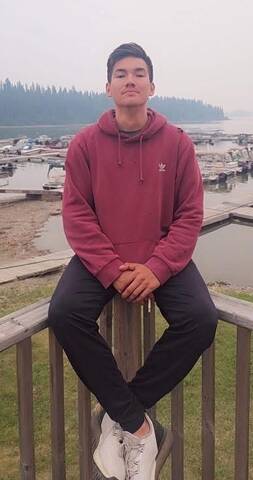 Photo of missing man, Nolan Redhead, connected to Thompson, Manitoba