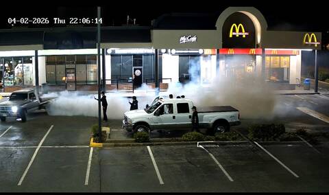 Photograph of stunting vehicle