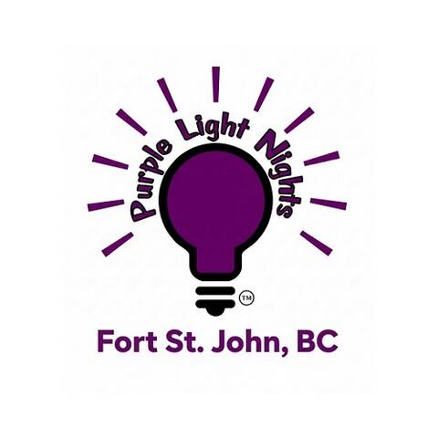 Purple Light Nights Fort St John, BC logo