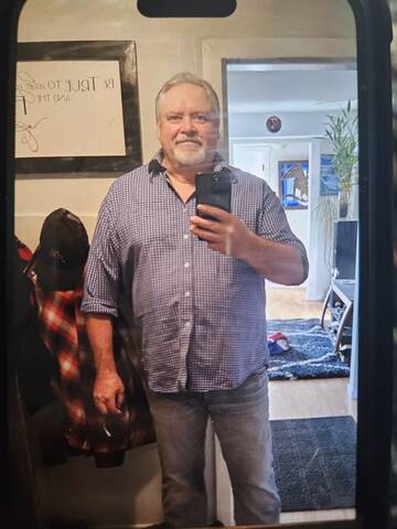 Recent photo of missing man Clifford Caron from Chilliwack, British Columbia