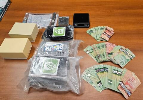 Seized drugs, cash and other items