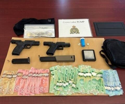 Photo of items seized