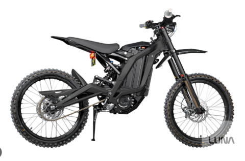 Surron E- Dirt Bike Stock Image