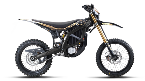 Stock image of E-Dirt bike
