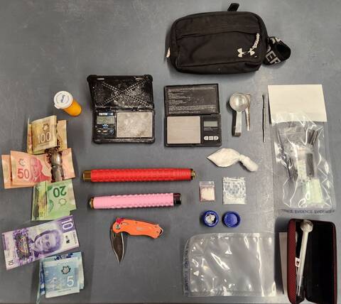 A 46-year-old male faces charges after Swan River RCMP seized cocaine, methemphetamine and other items from a vehicle on Feb. 2.