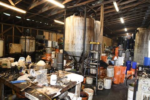 Photo of Clandestine Drug Lab