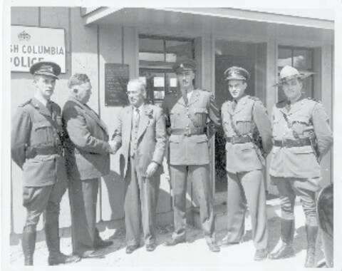 Opening of the new B.C. policing station in Haney