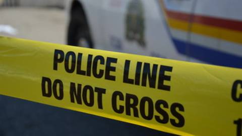 police tape at a crime scene