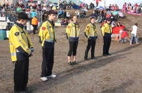 Image of Community Policing volunteers assisting at a special event